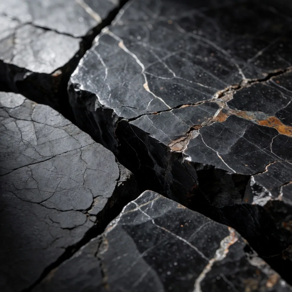 Dark mineral stone texture